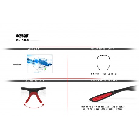 P676M Gafas Moto Polarizadas