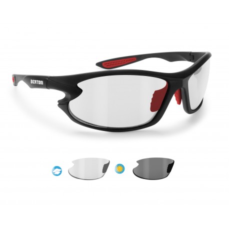 F676A Occhiali Moto Fotocromatici