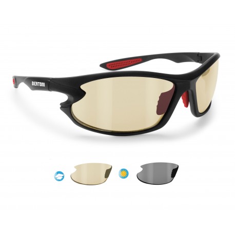 F676A Occhiali Moto Fotocromatici