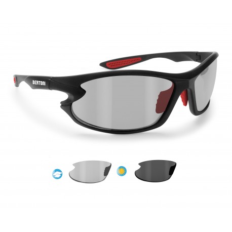 F676A Occhiali Moto Fotocromatici