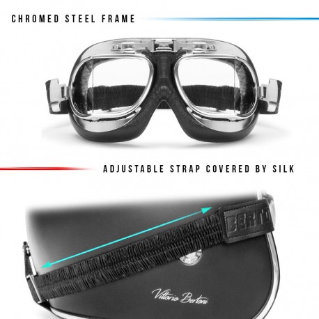 Motocycle goggles AF193CR 
