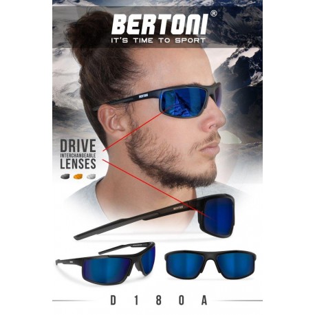 D180A Sunglasses interchangeable lenses
