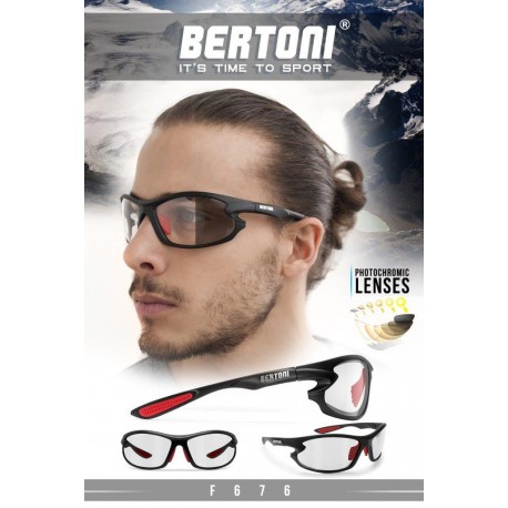 F676A Occhiali Moto Fotocromatici