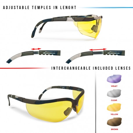 Motorcycle Antifog Sunglasses AF159A  