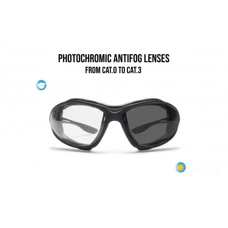 Photochromic Motorcycle Sunglasses F333