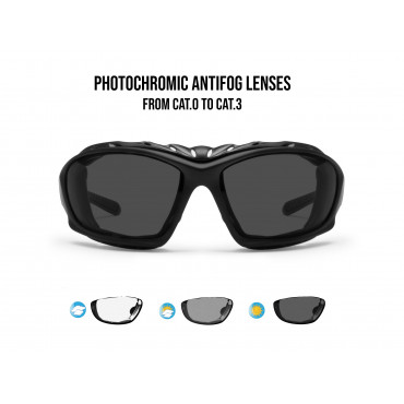 occhiali moto Fotocromatici F366A 2