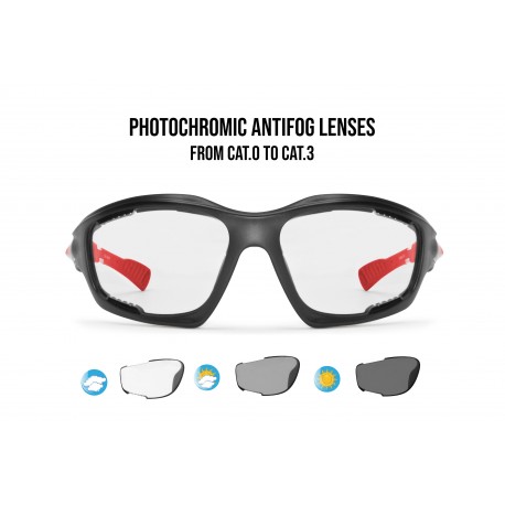Motorcycle Photochromic Sunglasses Antifog F1000B 