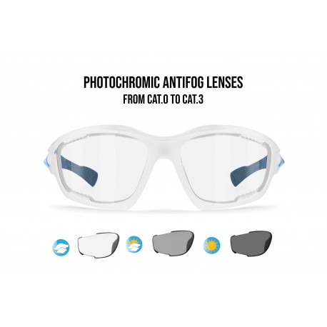 F1000E Motorcycle Photochromic Antifog Sunglasses