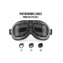 Photochromic Vintage Aviator Goggles F195PH