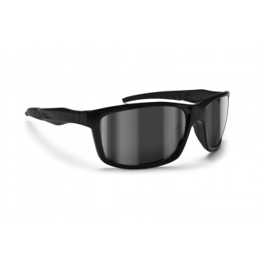 ALIEN 01 Motorradbrille (Glänzend schwarz)