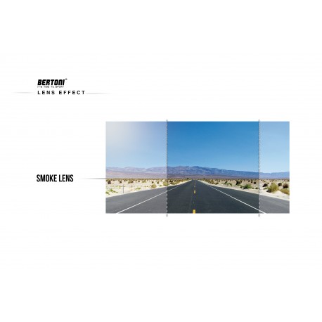 Effet verres ALIEN 02 Lunettes Moto