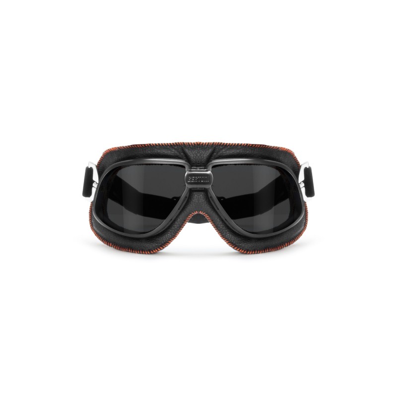 Occhiali Da Sole Locs LC57 Shield – Lenti Fumo, Montatura Nera, Protezione UV400