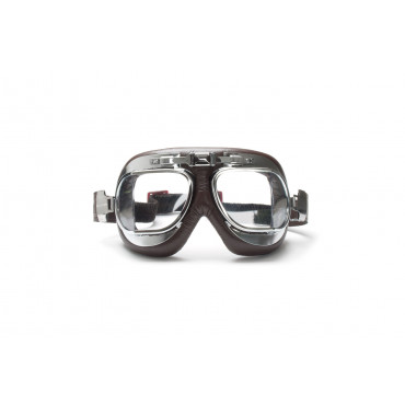 Motocycle goggles AF193CRB front view
