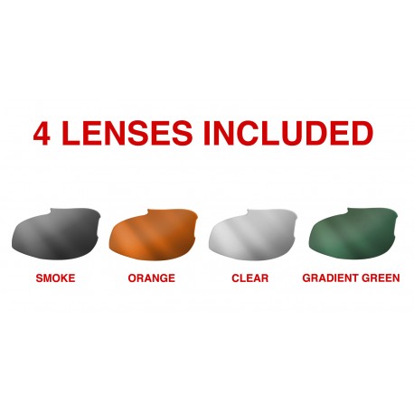 Multilens Goggles included AF120B 