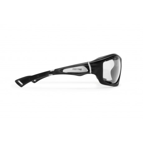 Motorcycle Photochromic Sunglasses Antifog F1000A side view