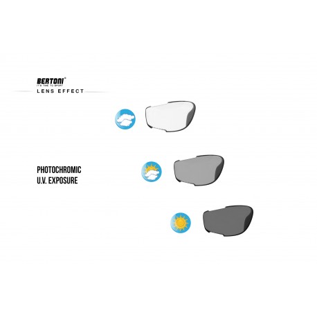 photochromic lens Motorcycle Photochromic Sunglasses Antifog F1000B 