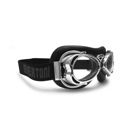Motorcycle Vintage Goggles Chomed AF77B