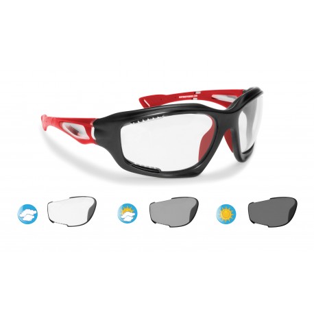 Motorcycle Photochromic Sunglasses Antifog F1000B 